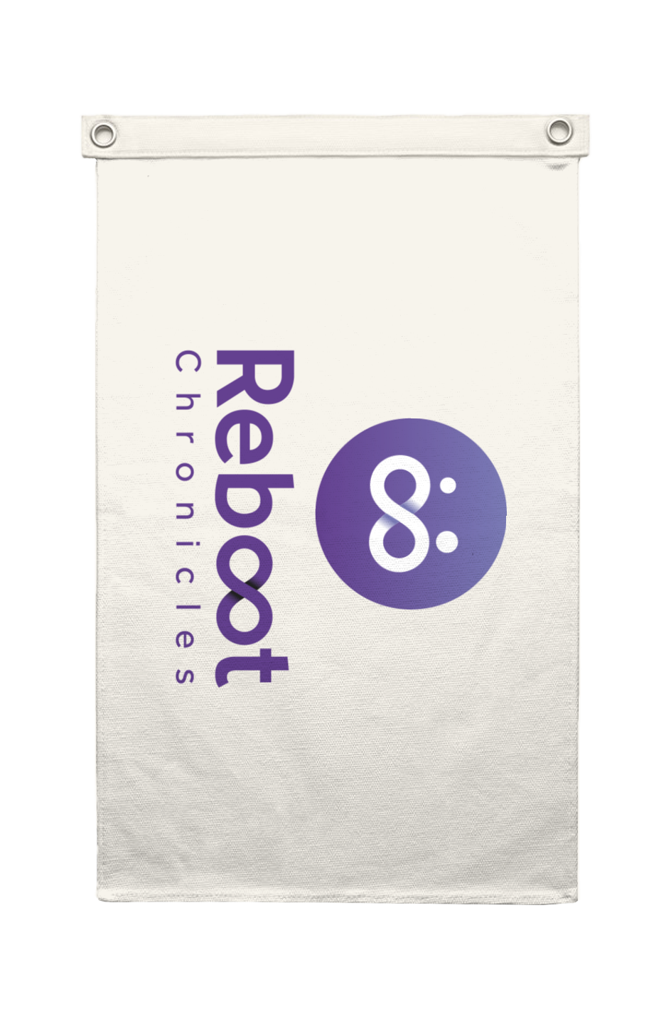 The Reboot Chronicles Canvas Flag