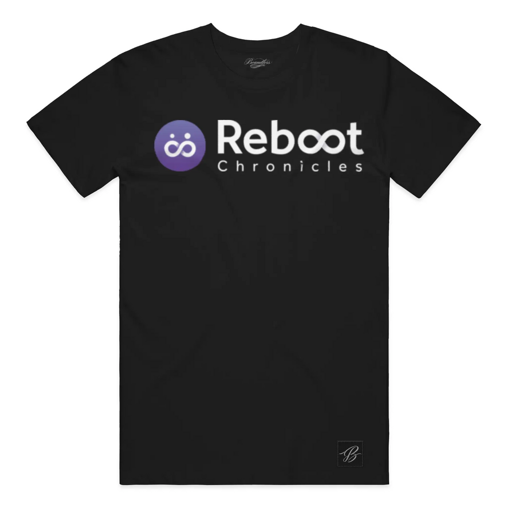 The Reboot Chronicles Logo Black