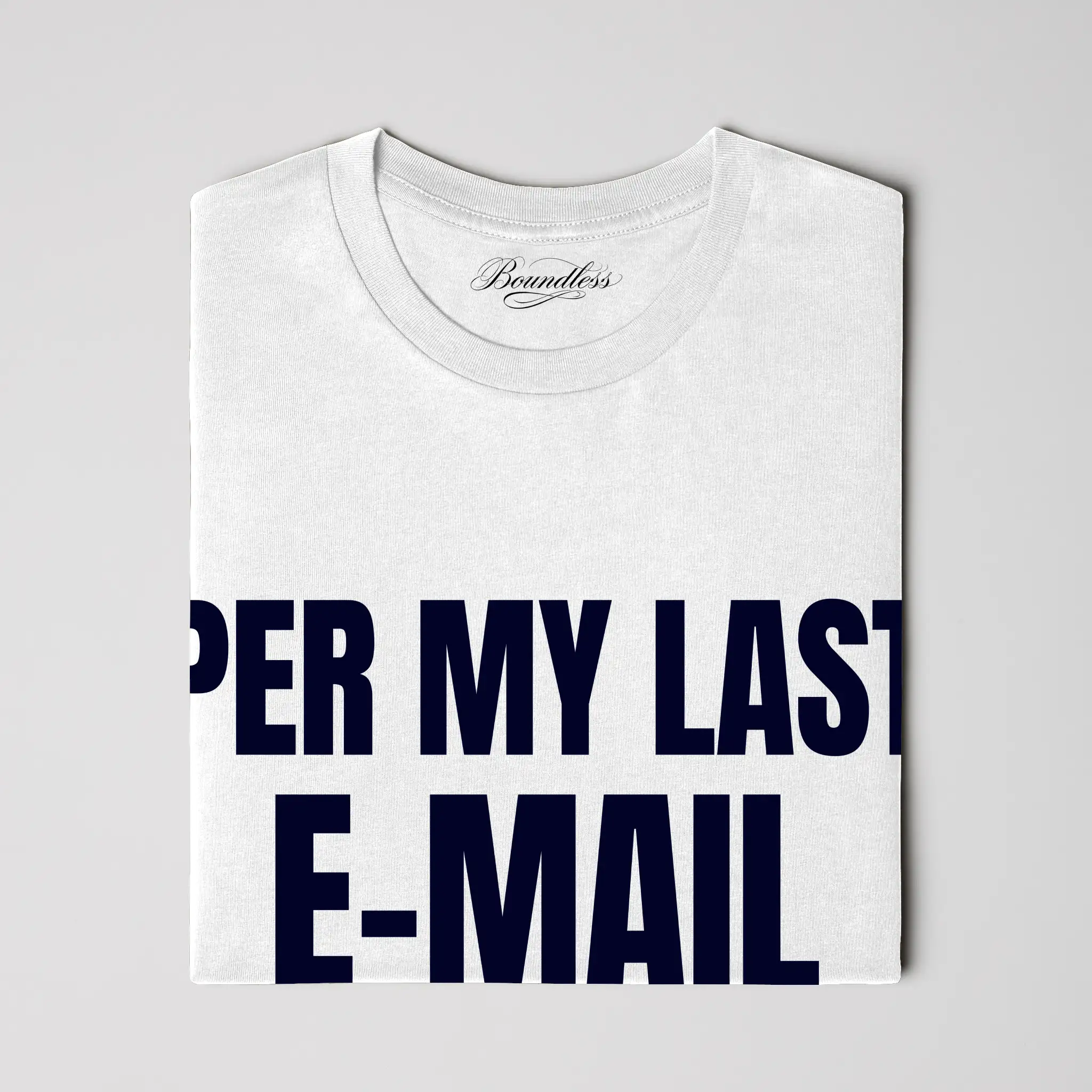 Per My Last E mail