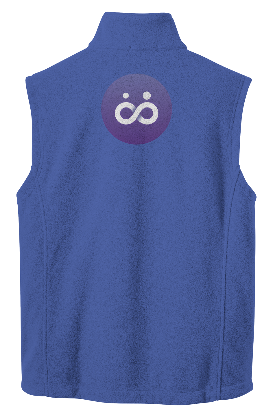 Reboot White logo Fleece Vest