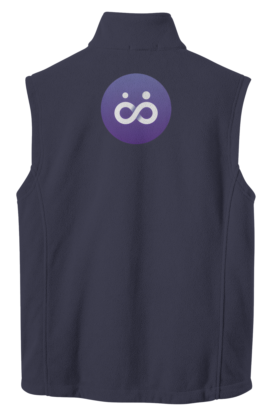 Reboot White logo Fleece Vest
