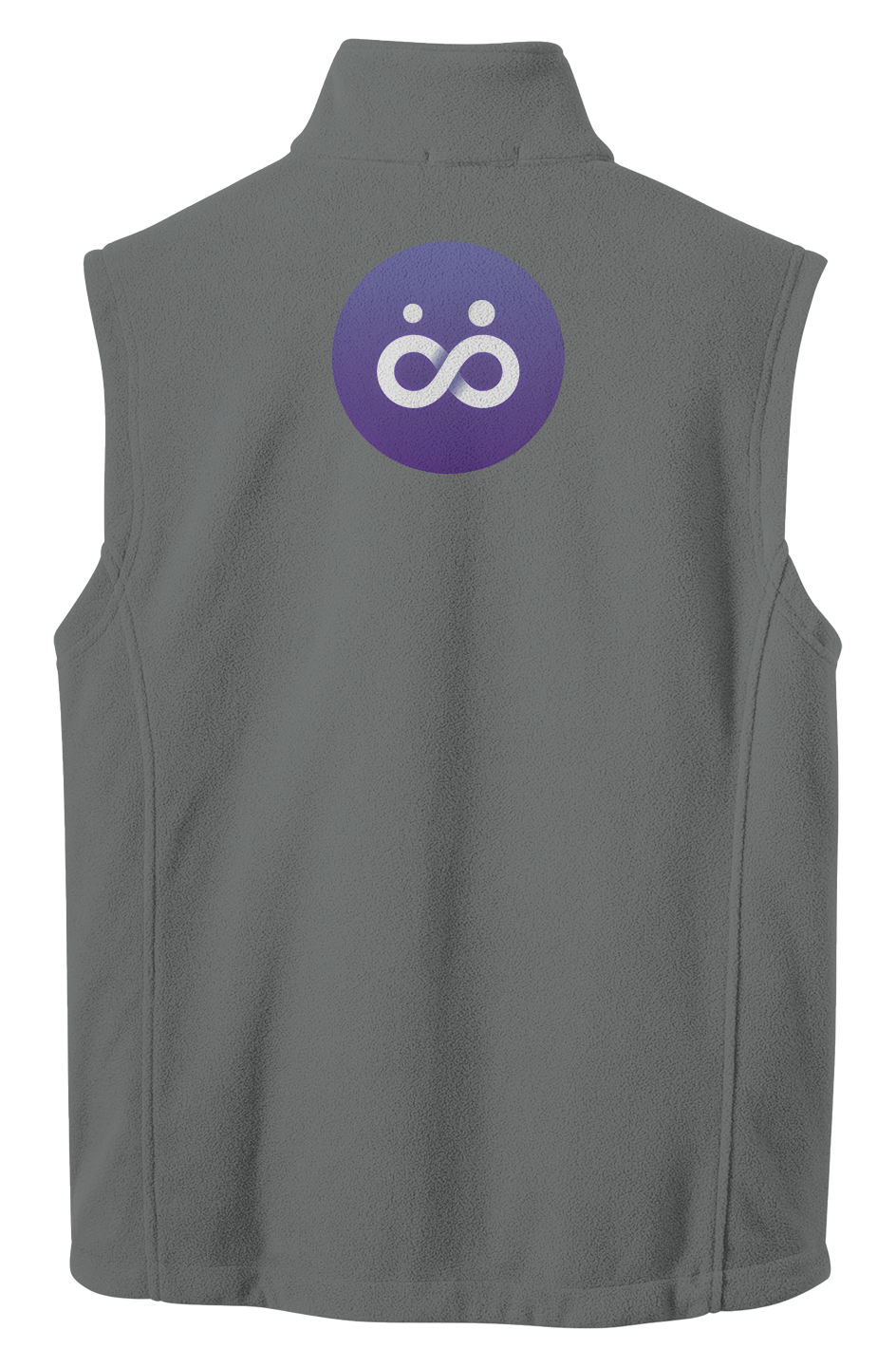 Reboot White logo Fleece Vest