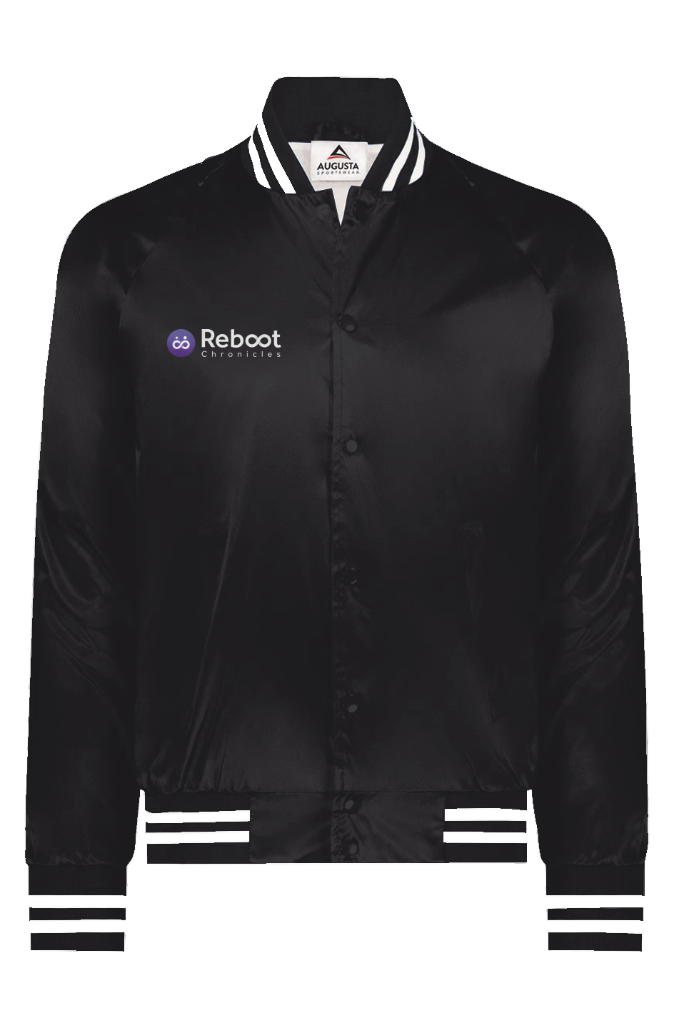 Satin Baseball Varsity Jacket