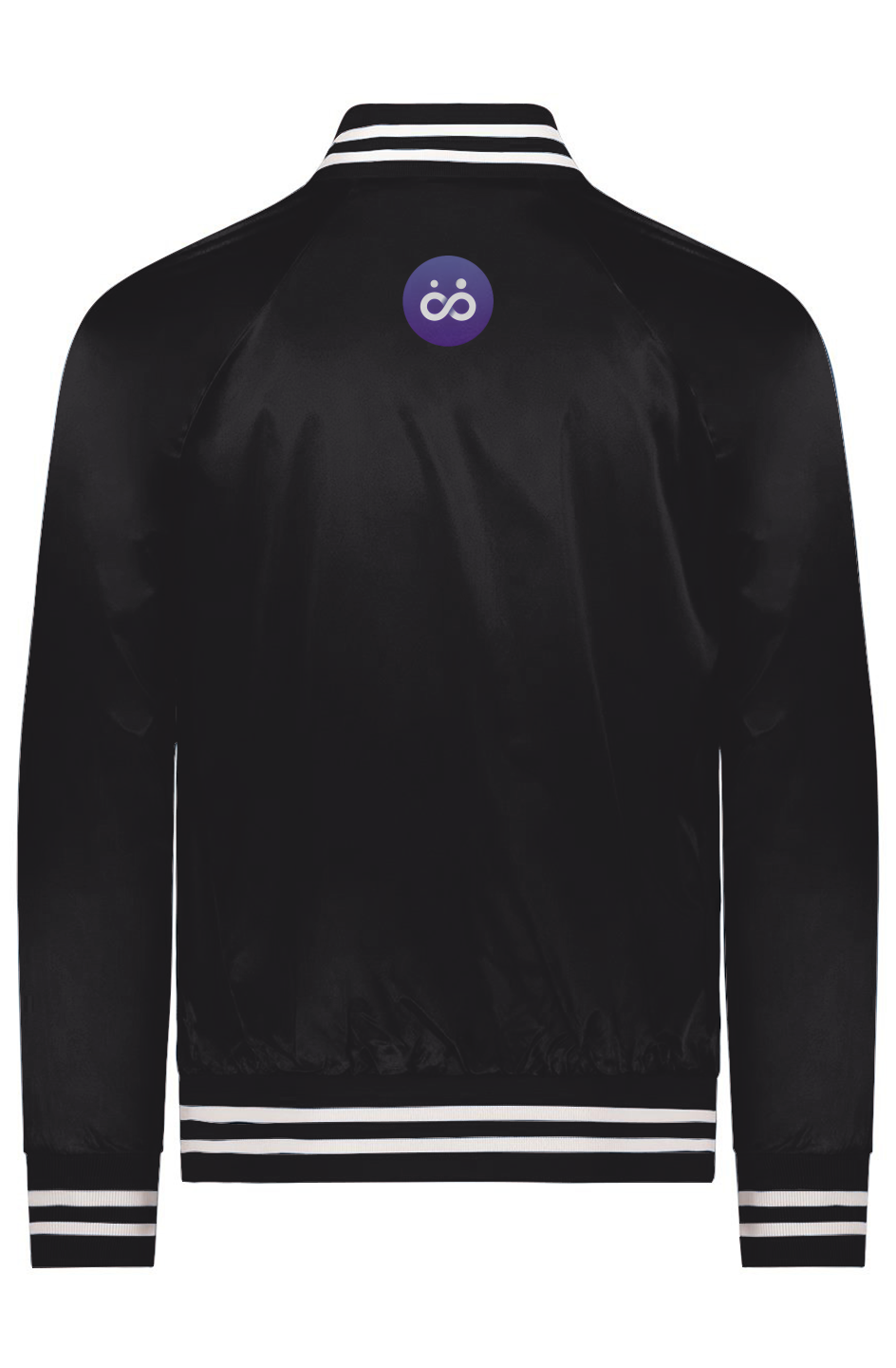 Satin Baseball Varsity Jacket